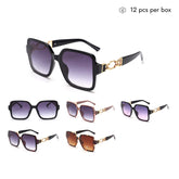 VB8014 Gafas de sol polarizadas unisex sin montura para correr al por mayor 1 docena (12 piezas)